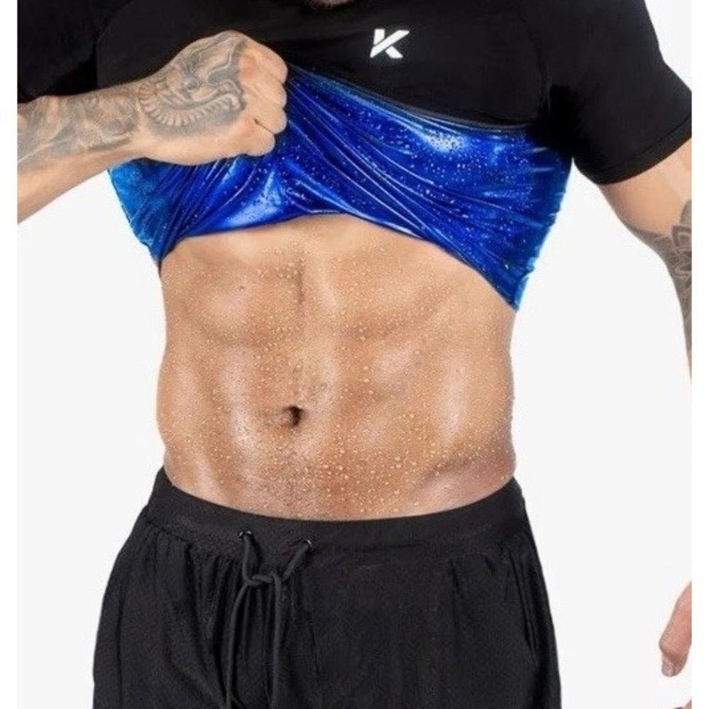 Keep Sauna Black Shirt Men Sz S Original Heat, Trapping Sweat, Compression  Work